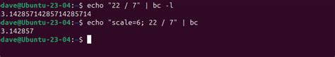 Bash Scripting Doing Math with Bash script Floating Point