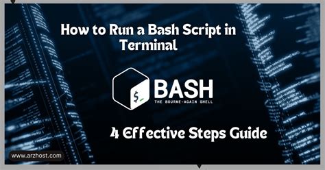 Bash script terminal command.  Apr 14, 2025 · Master Bash with this co...