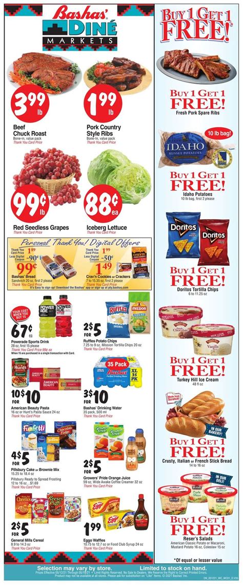 Bashas weekly ad maricopa az. Bashas Weekly Ad March 27 - April 2, 2024. Browse the latest Bashas' Ad Specials, valid March 27 - April 2, 2024. Save with this week Bashas Circular sale, digital coupons & private brand offers and Thank You Card grocery savings. You want to save more money every week you go shopping for the household staples, then use the retailer Thank ... 