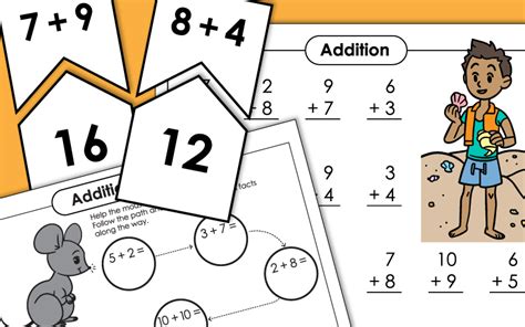 Basic Addition Worksheets (Addends 0-10) - Super Teacher …