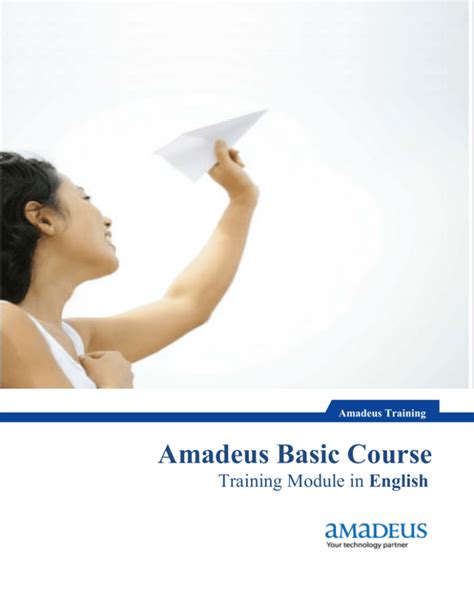 Basic Amadeus Course Manual