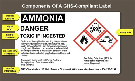 Basic Chemical Safety Max Iv Intended For Ghs Label Template Free