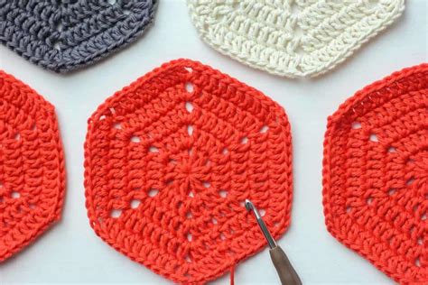 Basic Crochet Hexagon Pattern + Tips and Clear Photos