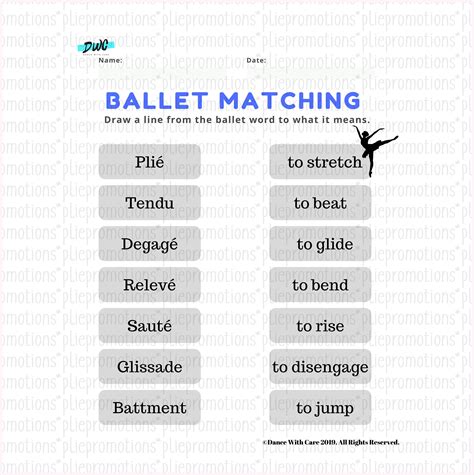 Basic Dance Vocabulary