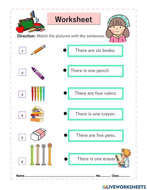 Basic English Worksheet