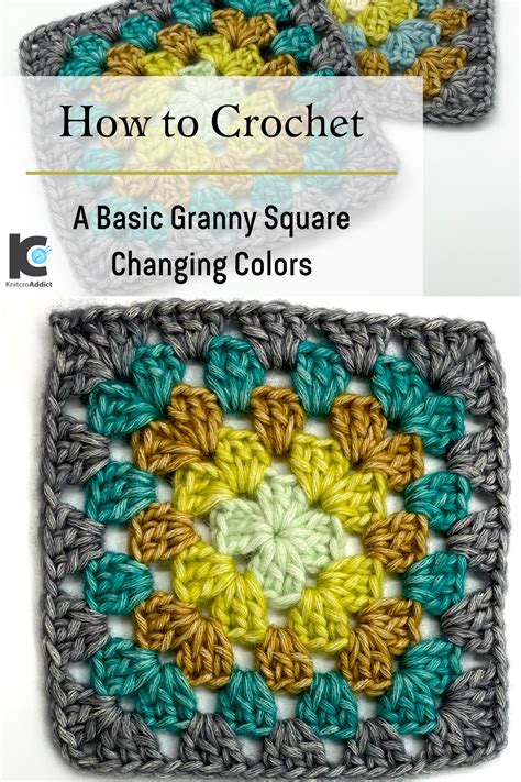 Basic Granny Square Written Pattern