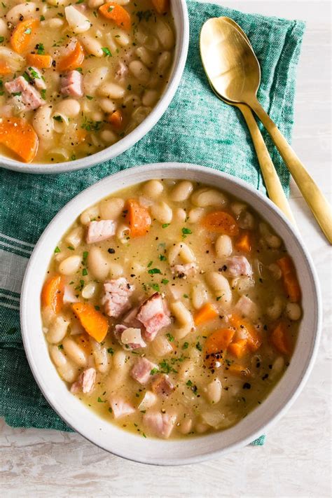 Basic Ham and Bean Soup