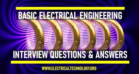 Basic Interview Electrical Engineers For Questions