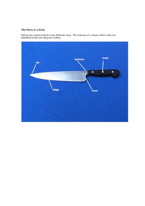 Basic Knife Skills Guide - swsc.org