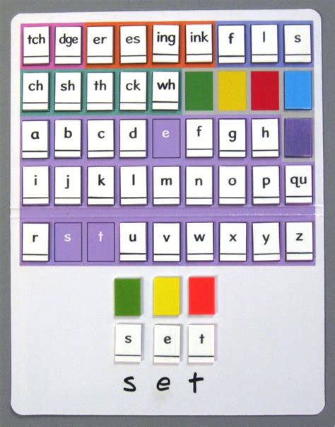 Basic Letter Tile Set Readsters