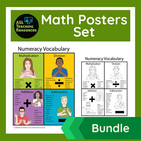 Basic Math Signs ASL American Sign Language YouTube