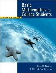 Basic Mathematics 3rd College Tussy Edition