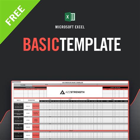 Basic Programming Template Free A2z Strength