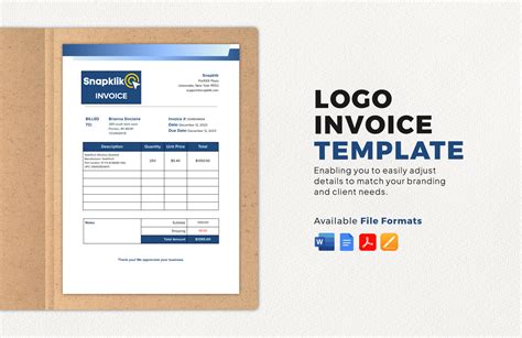 Basic Purchase Invoice With Space For Logo Invoice Template Invoice Template Word Invoice Example