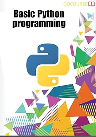 Basic Python programming