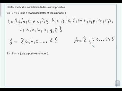 Basic Set Concepts Part Once Liberal Arts Math Chapter 2