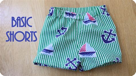 Basic Shorts Tutorial PeekaBoo Pages Patterns, Fabric & More!