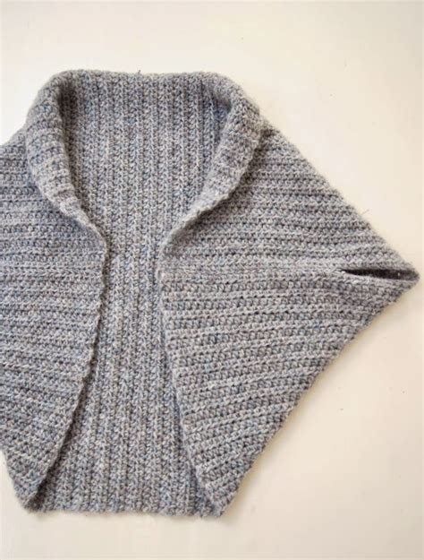Basic Shrug Pattern How Lovely! Loom Knit Central