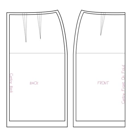 Basic Skirt Pattern CurlyNeedle