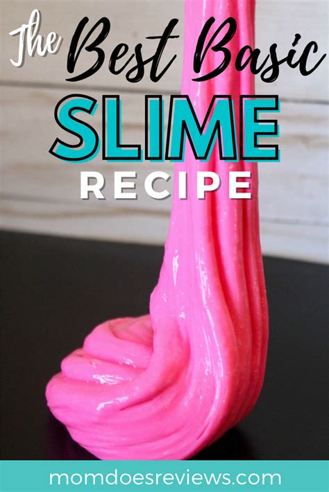 Basic Slime Recipe