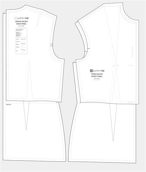 Basic Torso Block Learn How To Correct The Fit Of Your Block 0A4