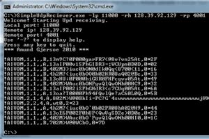 Basic UDP Receiver - CodeProject