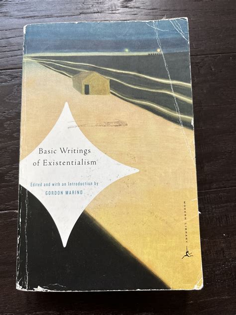 Basic Writings Of Existentialism Modern Library Classics