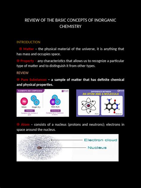 Basic concepts of inorganic chemistry ppt. Com 4 days ago · View Notes - M6.  The program...
