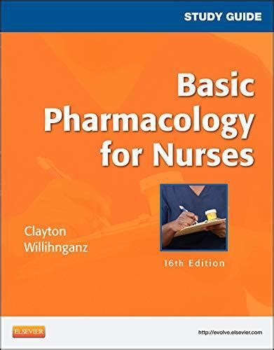 Basic pharmacology for nurses study guide 16th edition net developers. - Learners guide structural pest control from dept of agriculture of south africa.