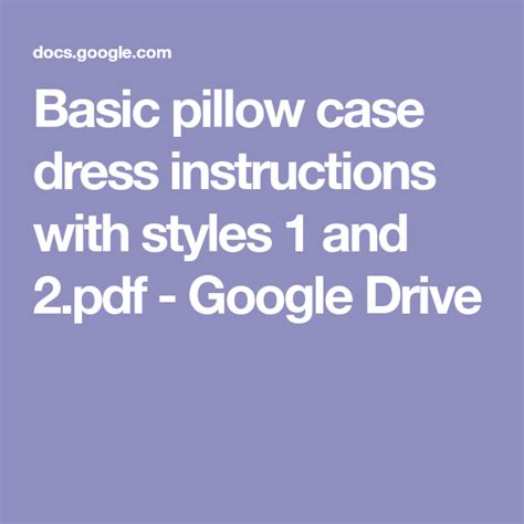 Basic pillow case dress instructions with styles 1 and 2.pdf