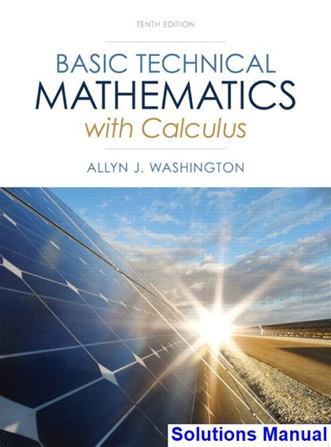 Basic technical mathematics calculus washington solutions manual. - Colt blackpowder reproductions replicas a collectors shooters guide.