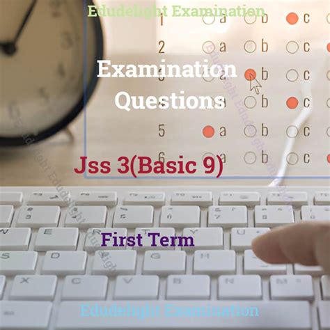 Basic technology exam questions for jss3 first term with answers.  It al...