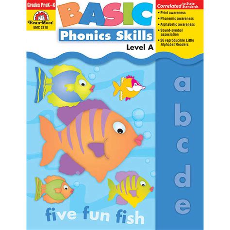 Download Basic Phonics Skills Level A Grades Prekk By Evanmoor Educational Publishing