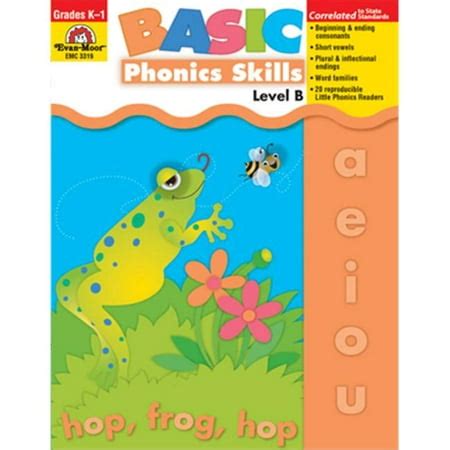Full Download Basic Phonics Skills Level B By Evanmoor Educational Publishing