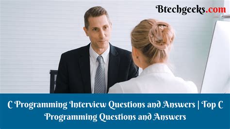 Basics Of C Interview Questions And Answers Pdf 30 Most Asked C Programming Interview