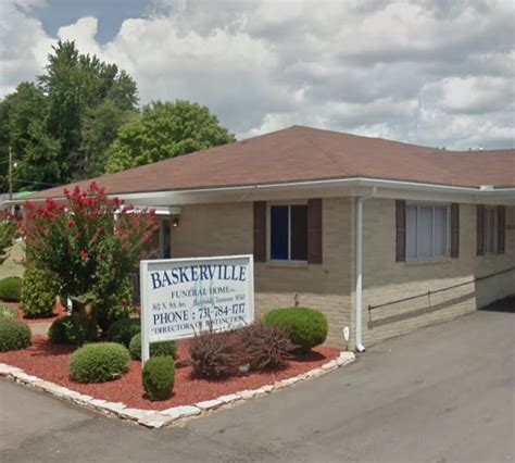 See prices, reviews and available discounts for Baskerville Funeral Home, Inc. and other funeral homes in Humboldt, TN. ... Baskerville Funeral Home, Inc. Baskerville Funeral Home, Inc. Chat Now {{phoneLinkText}} Share. 802 North 9th Ave., Humboldt, TN 38343. Best selling funeral flowers View All Flowers. Prices More info. Traditional Full .... 