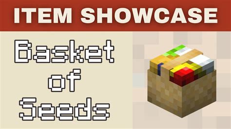 Basket of seeds skyblock. Things To Know About Basket of seeds skyblock. 