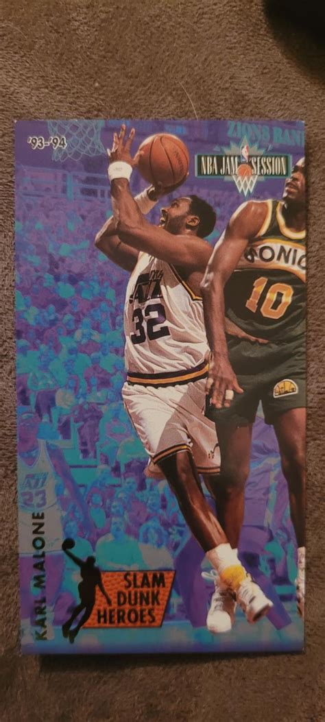 Basketball Card Values 1993 Fleer NBA Jam Session 1502