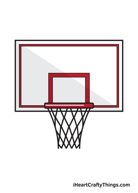 Basketball Rim Drawing