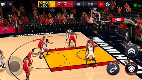 Basketball online. Play basketball games at Y8.com. Get the ball to the hoop in an epic three point shot from half court. Remember to dribble the ball to push for a layup shot. Hopefully the ball sinks into the net without bouncing out. If your opponents get a hold of the ball, you will need to play defense to block their shots. 