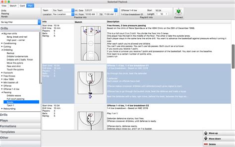 Basketball playbook.  Basketball Playbook software version 011 is a coaching tool for Windo...