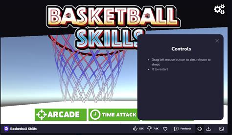 Basketball stars unblocked.io. Create groups to play 1v2 and 2v2 basketball with friends or solo. You can even become a basketball legend in tournament mode. The goal is to score more points than your opponent by throwing the ball through the hoop. You can dunk, shoot 3-pointers, pass, steal, and smash. Use the keyboard to throw the ball into the basket for simple level plays. 