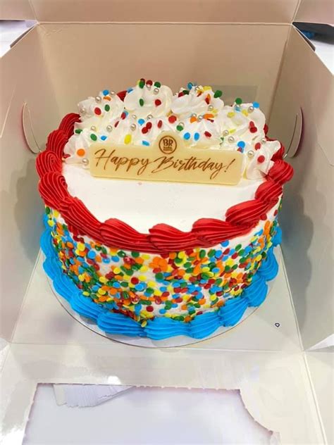 Baskin robbins birthday cakes. These cakes use many of the same ingredients, have similar consistencies, and slightly different flavors, which may make you wonder—what’s the difference? We have answers. Valentin... 