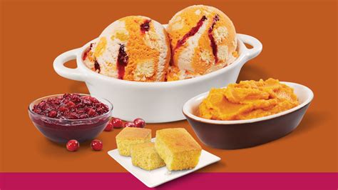 Baskin-Robbins rolls out turkey-dinner ice cream