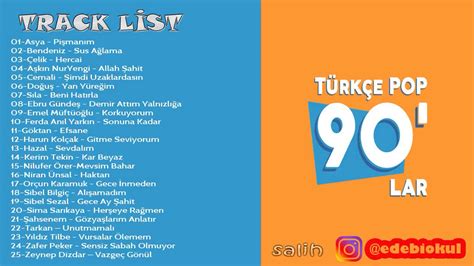 Baslı türkçe pop şarkılar listesi