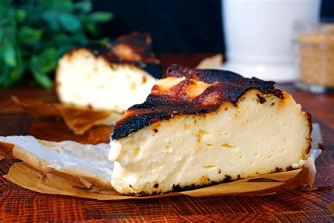 Basque Cheesecake How to Make Basque Burnt Cheesecake - Taste Of Home