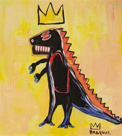 Basquiat dinosaur original