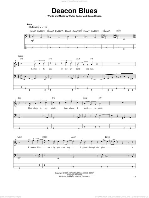 Bass Guitar Sheet Music to Download [Top Quality PDFs]