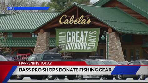 Bass Pro Shops and Cabela's kick off 'National Donation Day' today