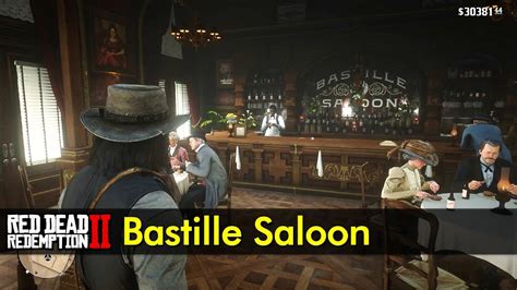 Bastille saloon rdr2 location.  It&rsquo;s one of my many go to spots to start a &ldquo;rampage&rd...